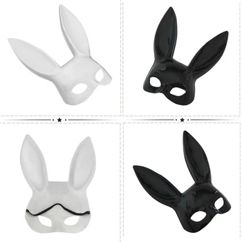 2gab Bunny girl Halloween Dāmas Truša Maska Puse, Bārs, Naktsklubs Kostīmu Truša Ausis Masku Festivāls Puse Matu Joslā Tērpa Dekori