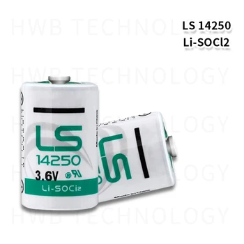 2gab/daudz Jaunu oriģinālu Saft LS14250 1/2AA 3.6 V PLC rūpnieciskās automatizācijas iekārtas ar CNC mašīna litija bateriju Bezmaksas piegāde