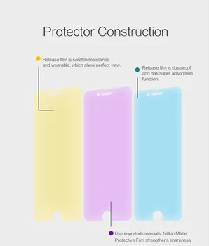 2gab/daudz Screen Protector For iPhone 7. iPhone 7 Plus NILLKIN Matēts VAI Super Clear Aizsargājošu Plēvi ar Retailed Pakete