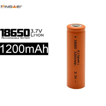 2gab Kingwei 1200mah 18650 Li-ion 3.7 V Uzlādējams Akumulators +1x18650 Dual Lādētāju, bateriju Lāzera Pildspalva