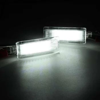2gab LED Pieklājīgi Footwell Saskaņā ar Durvīm, Gaismas 63316972605 BMW E60 E87 E70, E90, E92 E63 E65 E85 M3 MINI Z4 R50, R52, R53