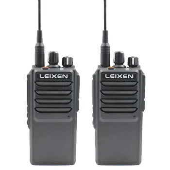 2GAB LEIXEN, ŅEMIET vērā, Šķiņķis Radio UHF 400-480MHz Ilgu sarunu Diapazonu Amatieru Walkie Talkie 20W ar dzesēšanas ventilatoru professio