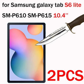 2GAB Rūdīta Stikla Ekrāna Aizsargs, filmas Samung Galaxy Tab S2 S3 S4 S5e S6 Lite 8.0 9.7 10.4 10.5 T860 T720 T830 T820 P610