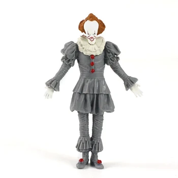 2gab/set 7.5-8.5 cm Stephen King ir Tas Šausmu Filmas Attēls Rotaļlietas Pennywise Joker PVC Cute Mini Lelles