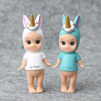 2gab Sonny Angel Lelli Puse Sērija Rīcības Attēls Mini Dzīvnieku Unicorn Sonny Eņģelis Rotaļlietu Kolekcija Rotaļlietas Ziemassvētku Dāvanu Bērniem