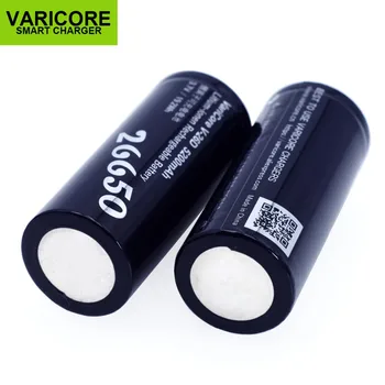 2GAB VariCore Jaunu 26650 Li-ion Akumulators 3,7 V 5200mA V-26D Discharger 20A Strāvas akumulatoru bateriju E-instrumenti akumulatora