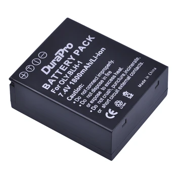 2pc 1800mAH BLH-1 BLH1 BLH 1 Uzlādējamā Kameru Baterijas + LCD Dual USB Lādētājs Olympus E-M1 Mark II EM1-2 EM1 Zīmes Kamera