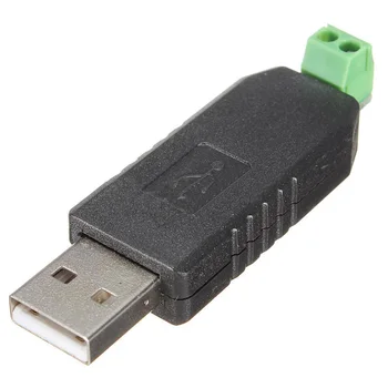 2x GAB USB uz RS485 RS-485 interfeisa pārveidotājs Sērijas adapteris savietojams + PLC