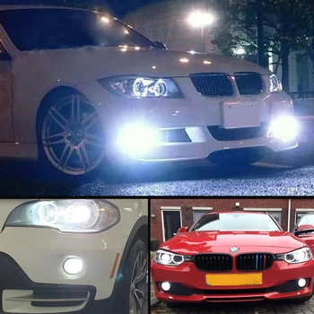 2x H11 LED Spuldzes Miglas lukturis Nav Kļūdas Par BMW mini E71 X6 M E70 X5 E83 X3 F25 2004. gada E53 X5 2003 - 2006 E90 325 328 335i