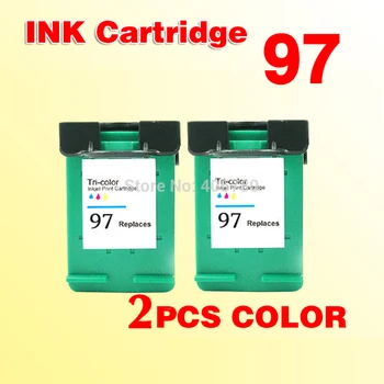 2x krāsu tintes kasetnes saderīgu for97 saderīgu 97 335 / 375 / 385 / 425 / 475 / 2610