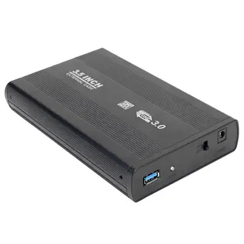 3.5 collu SSD Cieto Disku Kamerā Lielisku Izturīga Alumīnija Sakausējuma un ABS, 5 gb / s Ārējo USB 3.0 SATA Ports, HDD Case