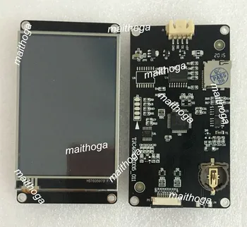 3.5 collu USART HMI 262K SPI TFT LCD Touch Screen Modulis (Enhanced Ver.) EEPROM RTC Pagarināt IO 320(RGB)*480 32MB FLASH