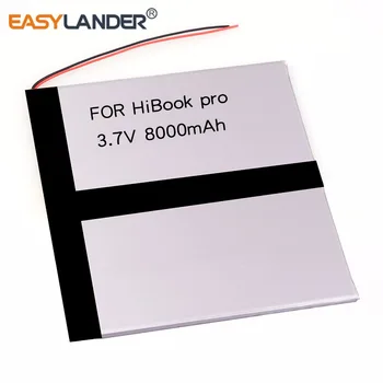 3.7 V 8000mAh Uzlādējams li-Polymer Baterijas tablet PC CHUWI HiBook PRO 10.1 collas hibook 10 pro HI10 pro CWI526
