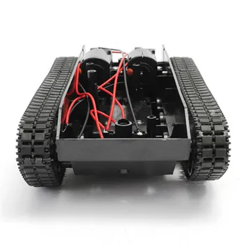 3-7V Smart Tvertne Robots Šasijas Rotaļlietu Komplekts Viegls ShockAbsorber Par Arduino 130 Mehānisko Tvertne Automašīnas Šasijas Kāpurķēžu Rezerves Daļas