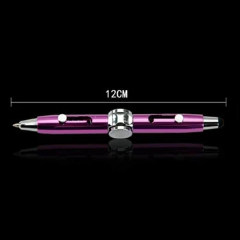 3 in 1 Multi-Funkcionālo Rokas Žiroskops Irbuli Capacitive Pildspalvu Stress Atvieglojums, Metāla Lodīšu Pildspalvas DU55