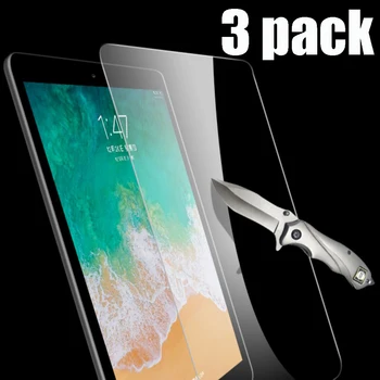 3-Pack stikla screen protector for Samsung galaxy tab S2 S3 S4 S5E S6 lite 10.4 S7+P610 SM-T860 10.5 9.7 T710 T810 T820 T830 T720