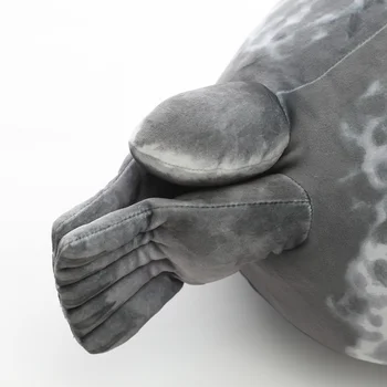 30-60cm zīmogu Spilvenu Milzu Japāna Pildījumu Dzīvnieku 3D Jaunums Spilvens Jūras Lauvu Plīša Rotaļlietas Bērniem Dzimšanas dienas dāvana