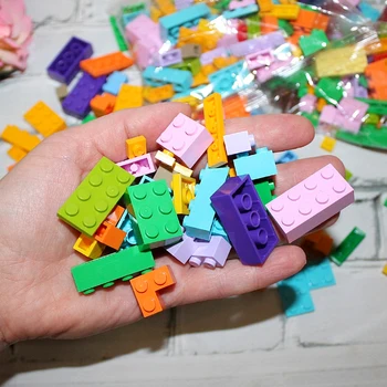 300-1200PCS Kids Classic Celtniecības Bloki Saderīgs Komplekts Radošo Spēli DIY riteņu Krāsains Ķieģeļu Izglītības Bērnu Rotaļlietu zīmols