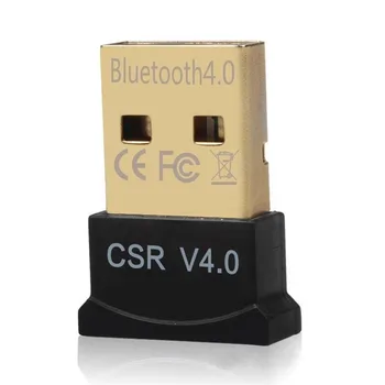 300set augstākās kvalitātes Mini USB Bluetooth Adapteris V 4.0 Duālais Režīms, Bezvadu Sargspraudnis Vairumtirdzniecības USA 4.0 Win8 /7 win10 XP