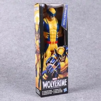 30cm Brīnums Avengers Endgame Thanos Spider Pontons Dzelzs Cilvēks, Kapteinis Amerika, tors (Thor) Wolverine Inde Rīcības Attēls Rotaļlietas Lelle, lai Mazulis