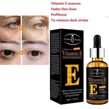 30ML E Vitamīns Būtībā ir Acu Mitrinošs Atsāļošanas Smalkās Līnijas Acu Maisiņu Melnās Acis Vitamīns E Būtība