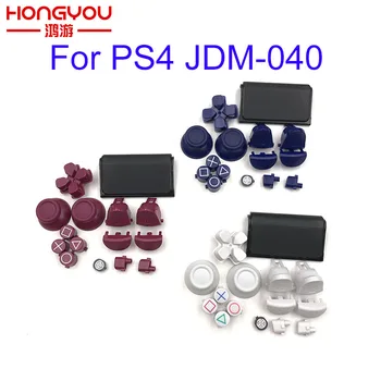 30sets Pilns Komplekts, Džoistiki Dpad R1, R2, L1, L2 Virzienā, Taustiņu ABXY Pogas Sony PS4 Pro JDS040 Kontrolieris