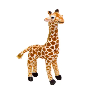 35-55cm Reālajā Dzīvē Plīša Žirafi Pildīti ar Mīkstu Spilgti Aanimals Mīksta Lelle Bērniem, Mājas Dekors Dzimšanas dienas Dāvana Bērniem
