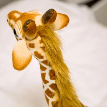 35-55cm Reālajā Dzīvē Plīša Žirafi Pildīti ar Mīkstu Spilgti Aanimals Mīksta Lelle Bērniem, Mājas Dekors Dzimšanas dienas Dāvana Bērniem