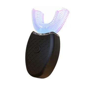 360 Grādu Inteliģento Automātisko Sonic Elektriskā zobu Suka U Veida Zobu Suku USB Uzlādes Zobu Balināšanas Zilā Gaisma zobu Suka