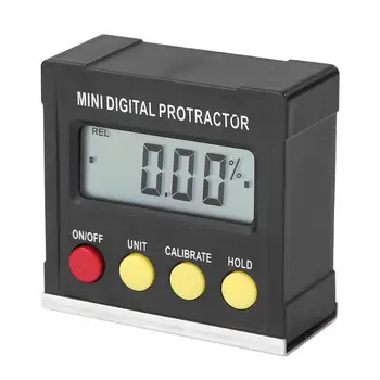360 Grādu Mini Digital Transportieris Elektronisko Inclinometer Līmenis Rūtiņu Magnētiskā Pamatne LCD Displejs Transportieris, Mērīšanas Instrumenti