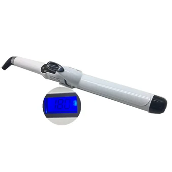38mm LCD Augstas kvalitātes profesionālo matu curler balto Krāsu, Matiem, liels tilpums, 6 izmērs Curling dzelzs 110v-240v 160W