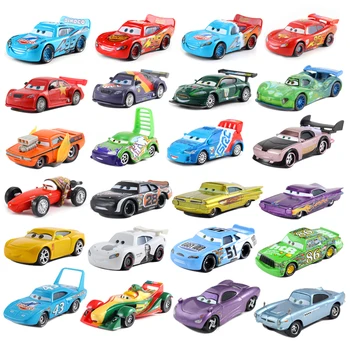 39 Stilu Cars Disney Pixar Automašīnām 3 Mater Jackson Vētra Ramirez 1:55 Lējumiem Metālu Sakausējumu Paraugu Rotaļu Automašīnu Dāvanu Bērniem 2 Automašīnām Cars3