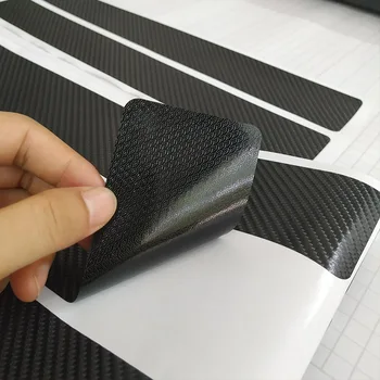 3D, 4D Oglekļa Šķiedras Vinila Transportlīdzeklis Ietīšana Lapa filmiņa Auto uzlīmes un Uzlīmēm, Ūdensdroša Motociklu Uzlīmju Veidošanas modelis DIY