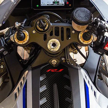 3D Motociklu Priekšā, Gāzes Degvielas Tvertnes Vāciņu Aizsargs Tvertne Pad Gadījumā Yamaha YZF-R1 R1 2016 2017