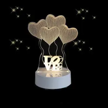 3D Nightlight radošo karikatūra LED lampas elk Jaunums Luminaria Led Bērnu Istabas Led Nakts Gaisma Plug Bērniem Lampas