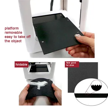 3D Printeri, Aksesuāri Magnēts platforma EasyThreed NANO 3d Printeri X1 mini 3d printeri