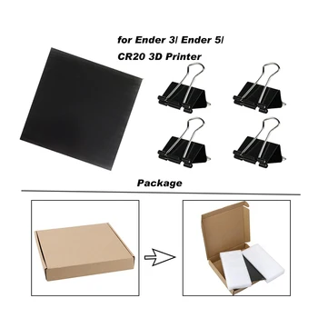 3D Printeri Platforma Silda Gultu Veidot Virsmas Stikla 235x235 Plāksnes Kvadrātveida, Apaļas Režģu Gass Karstā Gultas Piederumi 3D