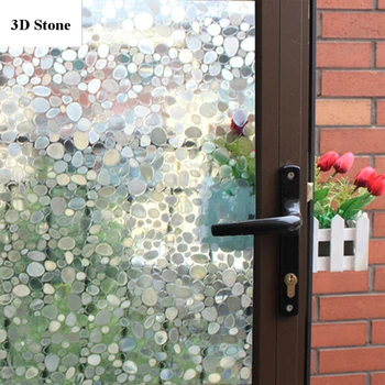 3D Statiskā Piekļauties Augstas Kvalitātes Dekoratīvo Vitrāžu Logu Plēves Privātuma Stikla Uzlīmes 60cm X 100cm