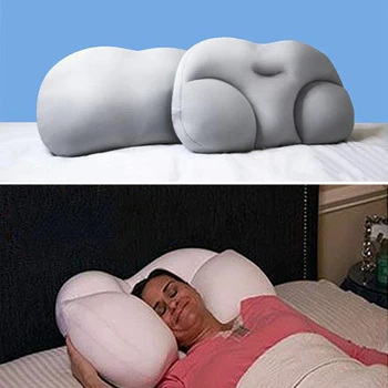 3D Visas Kārtas Miega Spilvenu Mākoņi Daudzfunkcionāls Spilvens Gulēšanas Olu Spilvens 