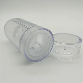 3pcs 15ml 0.5 oz Želeja tukšs apaļas plastmasas Skaidrs stick dezodorants konteineru vērpjot uz augšu caurules kosmētikas iepakojuma pudeles