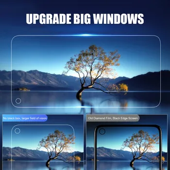 3pcs aizsardzības stiklu Huawei P 40 Lite ekrāna aizsargs, stikla, uz Huawei P30 Lite P40 Lite E P Smart z Plus pro 2019 glas