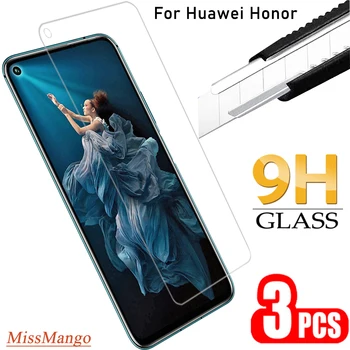 3PCS Drošības Stikls Huawei Honor 20i 20e 20s 20Pro 20 Ekrāna Aizsargs, par Huawei Honor 20i 20e 20s 9H Rūdīts Stikls