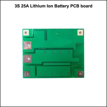 3S 25A 11.1 V vai 12,6 V PCB par 18650 Akumulatoru ar balansa funkcija, elektriskais instruments, akumulatora vai cita