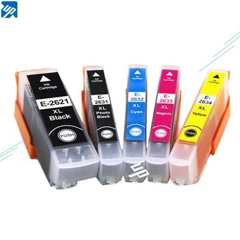 3SETS Saderīgs Tintes kasetnes Epson XP600 XP605 XP610 XP615 XP620 XP510 XP520 T2621 T2601 26XL Eiropā