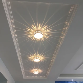 3W LED Iegult /Surface Mount Baku Modelēšana Gaisma Griestu Lampa Vietas Apgaismojums Griestu Koridora Durvīm Spēkā Gaismas