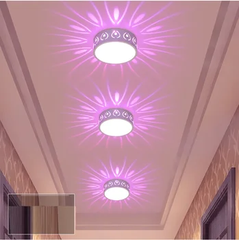 3W LED Iegult /Surface Mount Baku Modelēšana Gaisma Griestu Lampa Vietas Apgaismojums Griestu Koridora Durvīm Spēkā Gaismas
