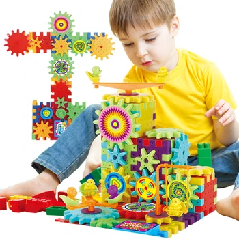 3WBOX 81 GAB., Elektriskie Pārnesumi 3D Modeļa Veidošanas Komplekti Plastmasas Ķieģeļu Bloki Izglītības Rotaļlietas Bērniem Bērnu Ziemassvētku Dāvanas