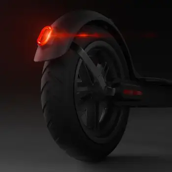 3x Izturīga Elektriskā Motorollera Aizmugurējā Spārna, lai Xiaomi M365/ M365 Pro Elektriskā Motorollera Riepu Splash Fender ar Aizmugures Taillight