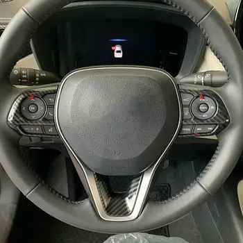 3x Toyota Corolla 2019 2020 Hečbeks Oglekļa Šķiedras Stila Stūre Apdare