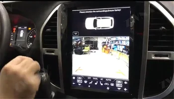 4+128G Tesla Carplay Ekrāna GAC Trumpchi GS4 Android 9 Vienības Multimediju Atskaņotājs, GPS Audio Radio Stereo Galvas Vienība Bezmaksas Kartes ips